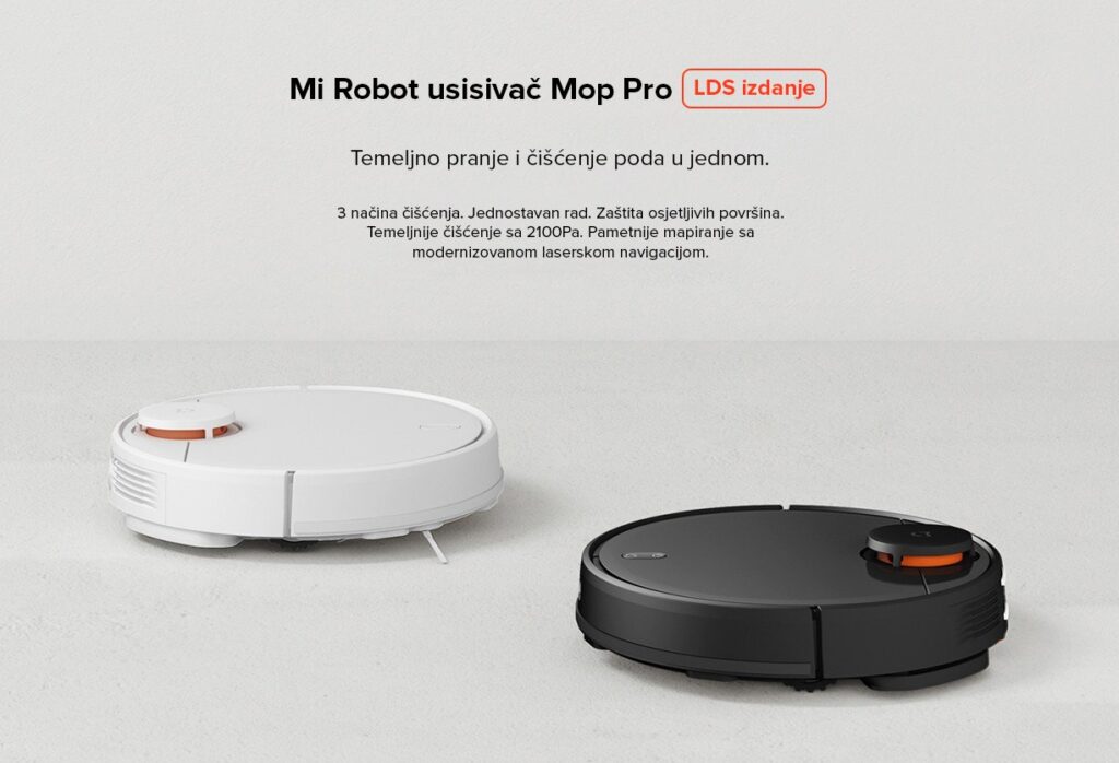 Xiaomi Mi Robot usisivač Mop Pro