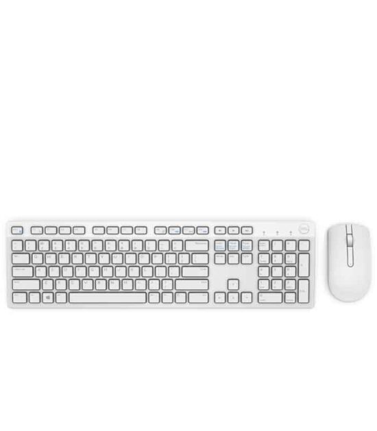 DELL KM636 Wireless US tastatura + miš bela