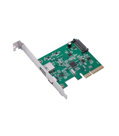 E-GREEN PCI-Express kontroler USB 3.1 Type-A+USB-C Host