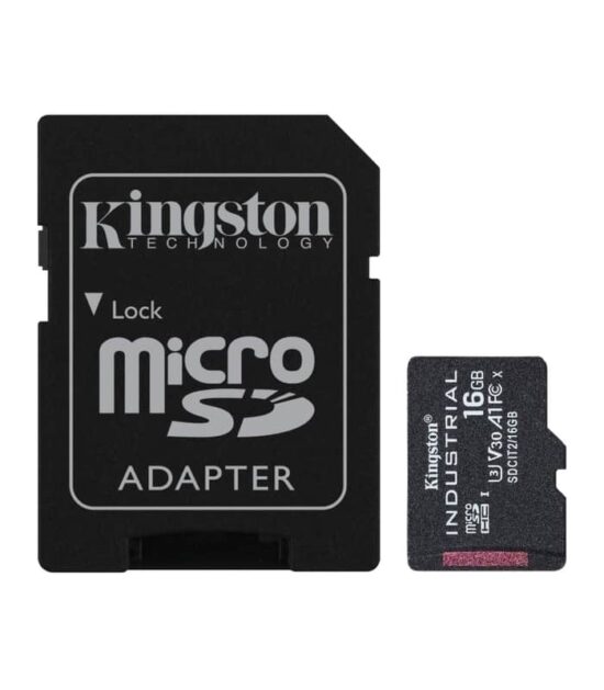 KINGSTON Industrial MicroSDHC/SDXC 16GB + Adapter SDCIT2/16GB