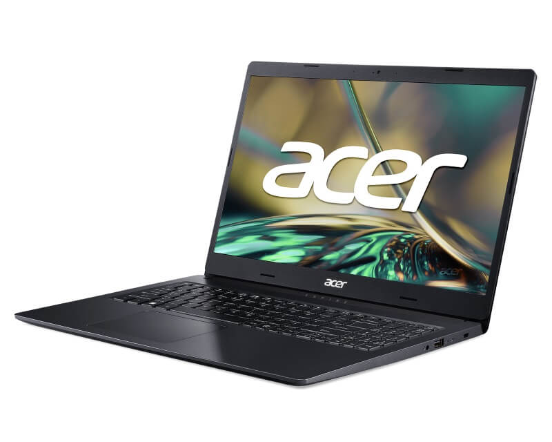 ACER laptop Aspire A315 15.6" FHD Ryzen 7 5700U 8GB 256GB SSD crni