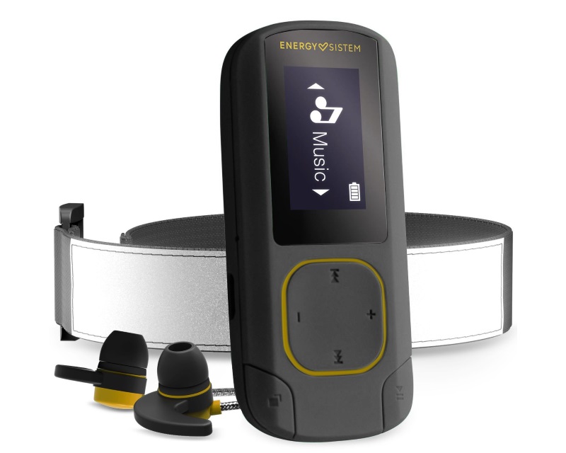 ENERGY SISTEM MP3 16GB Clip Bluetooth Sport Amber player žuti