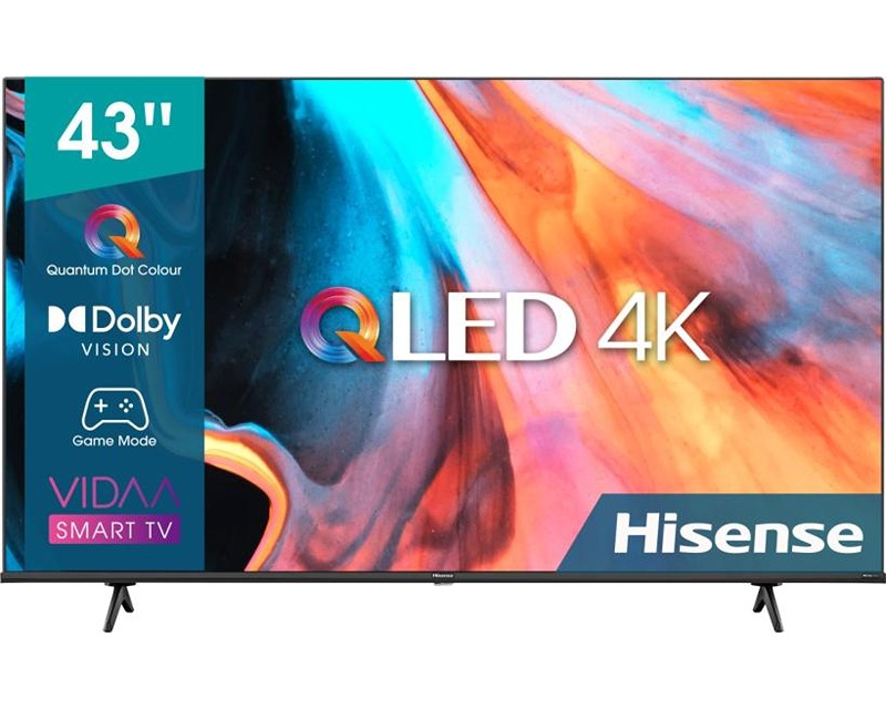 HISENSE 43" 43E7HQ QLED 4K UHD Smart TV