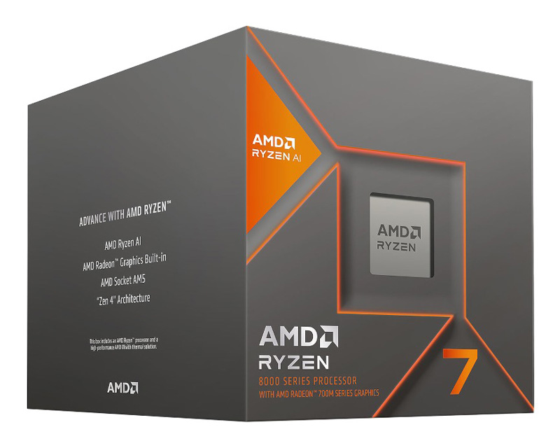 AMD RYZEN 7 8700F AI do 5GHz Box procesor