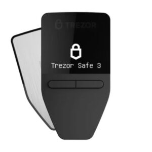Trezor wallet Safe 3 - siva boja