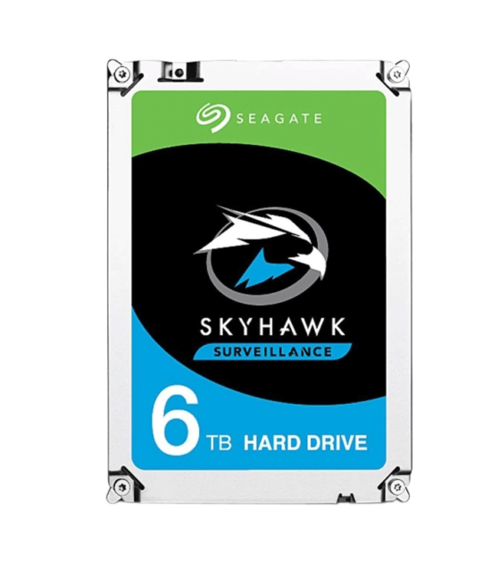 SEAGATE 6TB 3.5" SATA III 256MB ST6000VX001 SkyHawk Surveillance HDD