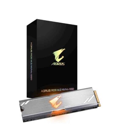 GIGABYTE 256GB M.2 PCIe Gen3 x4 NVMe AORUS RGB SSD GP-ASM2NE2256GTTDR