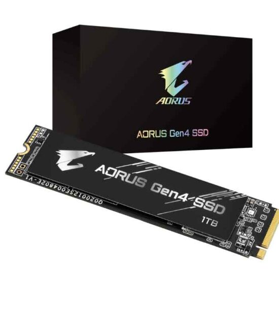 GIGABYTE 1TB M.2 PCIe Gen4 x4 NVMe AORUS SSD GP-AG41TB