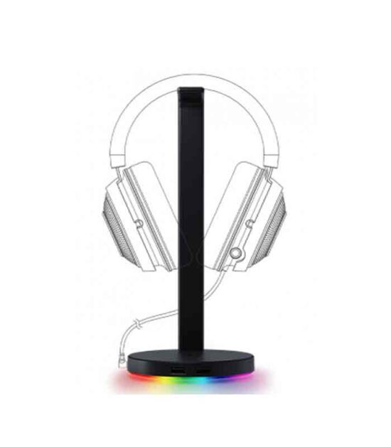 Base Station V2 Chroma - Headphone Stand with USB 3.1 and 7.1 Surround Sound