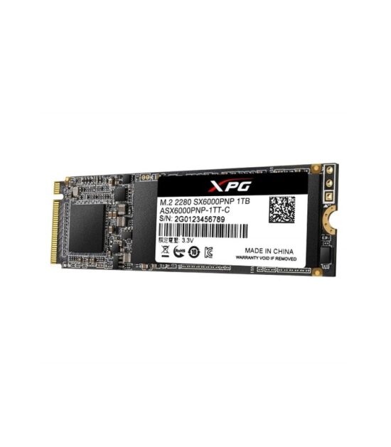 A-DATA 1TB M.2 PCIe Gen 3 x4 NVMe ASX6000PNP-1TT-C SSD