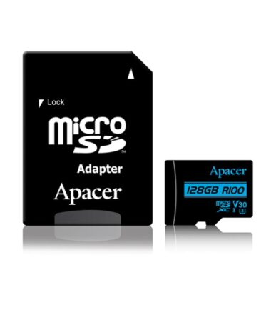 APACER UHS-I MicroSDHC 128GB V30 + Adapter