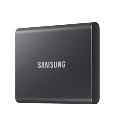 SAMSUNG Portable T7 Touch 2TB sivi eksterni SSD MU-PC2T0T