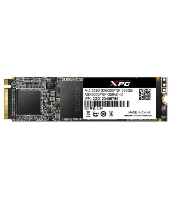 A-DATA 256GB M.2 PCIe Gen 3 x4 NVMe ASX6000PNP-256GT-C SSD