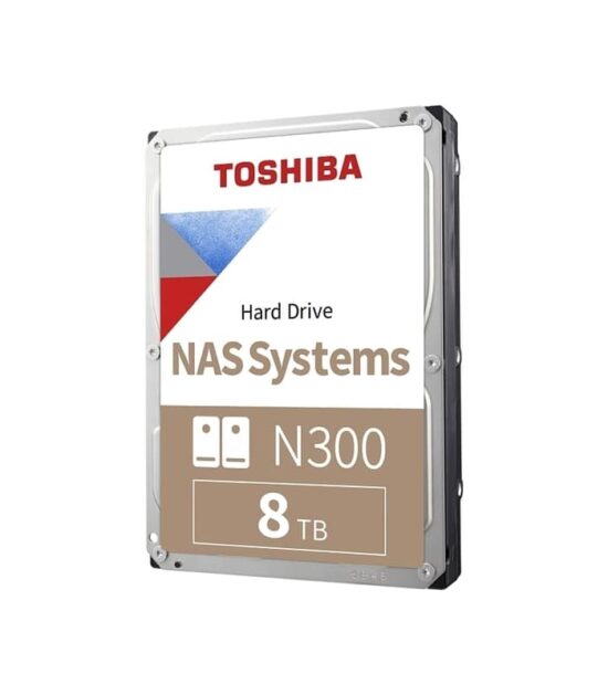 TOSHIBA 8TB 3.5 SATA III 7.200rpm HDWG180XZSTA N300 series