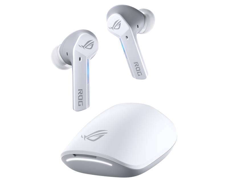 ASUS ROG CETRA True Wireless Bežične gaming slušalice sa mikrofonom bele