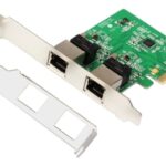 E-GREEN PCI-Express kontroler 2-port Gigabit Ethernet