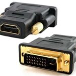 E-GREEN Adapter DVI-D Dual Link (M) - HDMI (F) crni