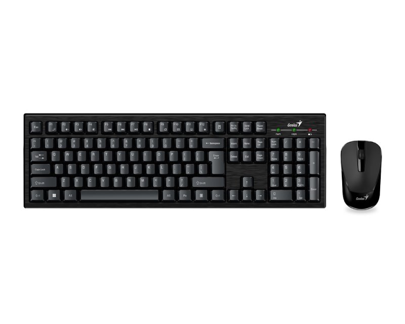 GENIUS Smart KM-8101 Wireless USB US crna tastatura + miš